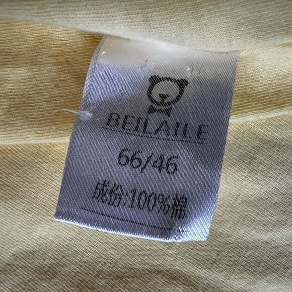 Baby One Piece Outfit Shorts & Short Sleeve Yellow 3-6 Months - Picture 5 of 6